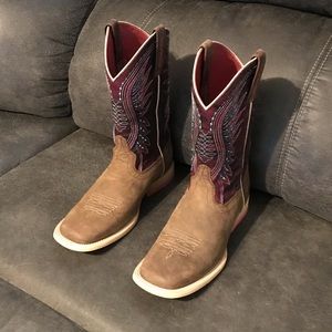 Ariat Kids’ Vaquera Western Boots - Square Toe